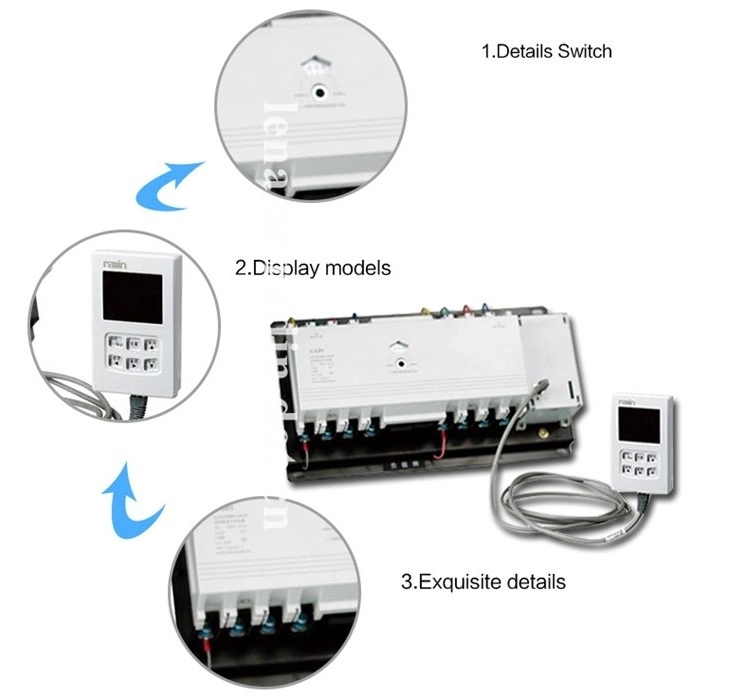 Rdq3NMB Series Dual Power Automatic Transfer Switch, CB Type Auto Changer Over Switch